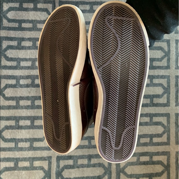 womens nike blazer mid vintage sneakers deep burgundy